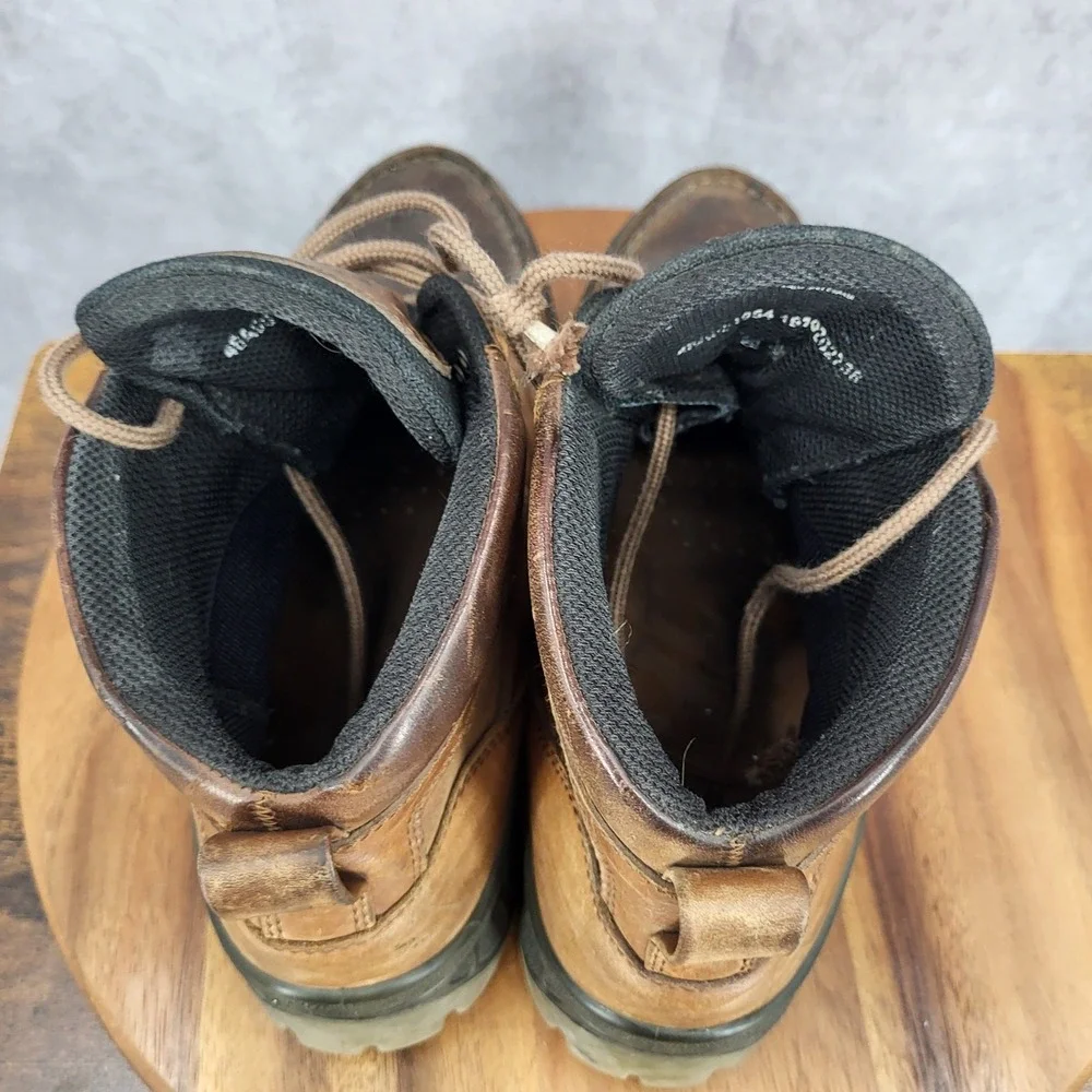 Ecco‎ Track II Hiking Boots Mens 46 U.S. 12 / 12.5 Brown Leather Waterproof
